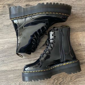 Doc Marten Patent Leather Boots Sz 7